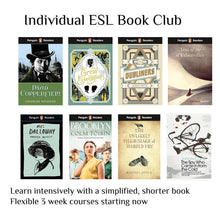 Load image into Gallery viewer, Individual ESL Book Club in English using a simplified novel