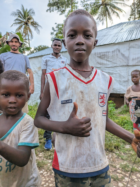 Supporting the education of children on Tasso Island, Freetown, Sierra Leone, Africa