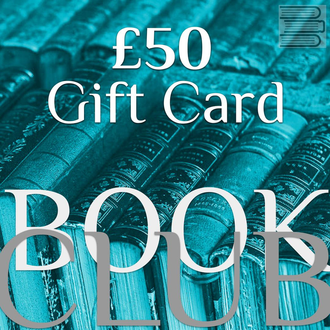 book club Xmas gift card £50